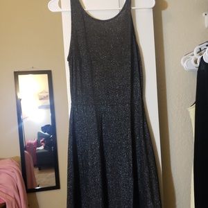 Black sparkling dress,  never used